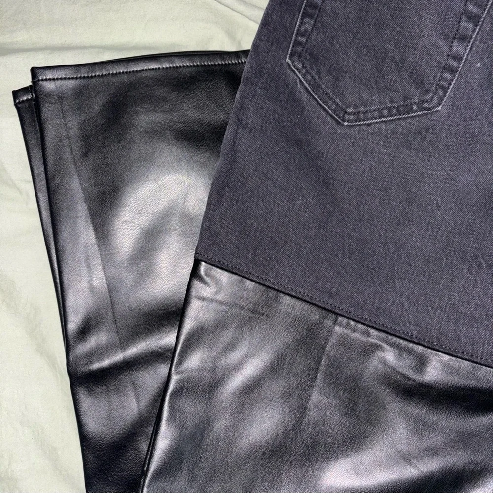 Abercrombie Leather Jeans - Picture 7 of 7